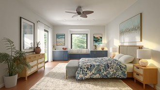 Rustic, Transitional Bedroom by Havenly Interior Designer Diogo