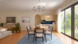 Rustic Dining Room by Havenly Interior Designer Diogo