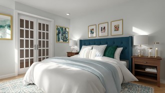 California Cool, New Classic Bedroom by Havenly Interior Designer Shadnaz