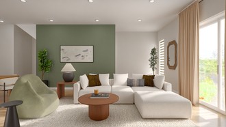 Contemporary, Modern, Scandinavian Living Room by Havenly Interior Designer Adelaida