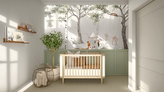 Inspired Modern Nursery by Havenly Interior Designer Martha