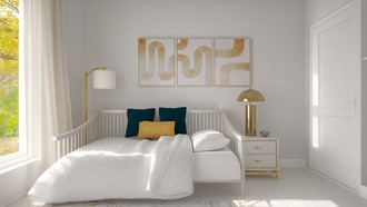 Contemporary, Modern, Glam Bedroom by Havenly Interior Designer Angie