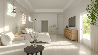 Organic Modern Bedroom by Havenly Interior Designer Jacqueline