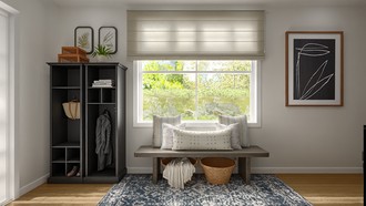 Classic Contemporary, Traditional Charm Entryway by Havenly Interior Designer Emily