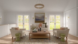 Modern, Transitional Living Room by Havenly Interior Designer Mariana