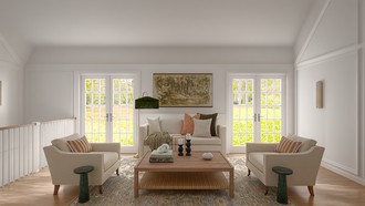 Modern, Transitional Living Room by Havenly Interior Designer Mariana