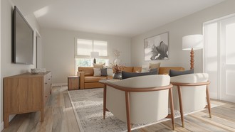 Contemporary, Classic Living Room by Havenly Interior Designer Gabriela