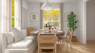 Classic Contemporary Dining Room by Havenly Interior Designer Lilia