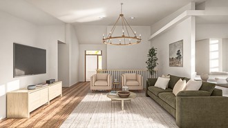 Organic Modern Living Room by Havenly Interior Designer Diego