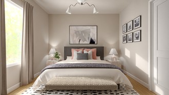 Modern, Eclectic Bedroom by Havenly Interior Designer Mariana