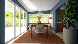 Midcentury Modern, Organic Modern Dining Room by Havenly Interior Designer Brooke