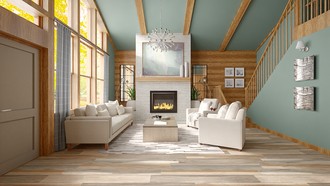 Contemporary, Rustic Living Room by Havenly Interior Designer Ivan