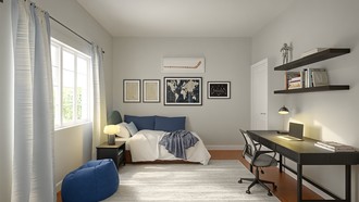 Industrial Bedroom by Havenly Interior Designer Diogo