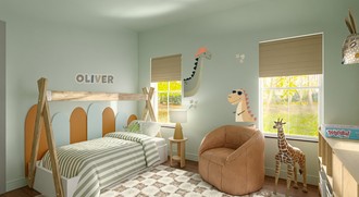 Scandinavian, Midcentury Scandi Bedroom by Havenly Interior Designer Candida