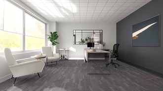 Contemporary, Modern, Classic Office by Havenly Interior Designer Angelica
