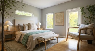 Bohemian, Transitional Bedroom by Havenly Interior Designer Sophia