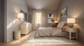 Contemporary, Modern, Classic, Eclectic Bedroom by Havenly Interior Designer Rafaela