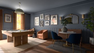 Eclectic, Library, Inspired Modern Living Room by Havenly Interior Designer Candida