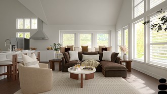 Contemporary, Organic Modern Living Room by Havenly Interior Designer Reem