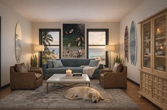 Coastal, Transitional, Warm Transitional by Havenly Interior Designer Angie
