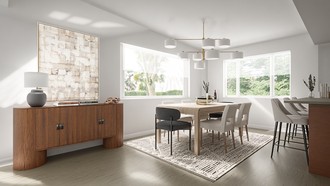 Scandinavian, Inspired Modern, Organic Modern Dining Room by Havenly Interior Designer Angelica