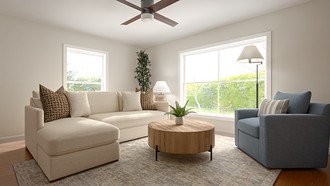 California Cool Living Room by Havenly Interior Designer Morgan