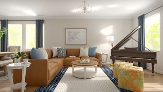 Classic, Traditional, Rustic, Vintage Living Room by Havenly Interior Designer Constanza