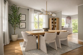 Parisian Modern Dining Room by Havenly Interior Designer Jessica