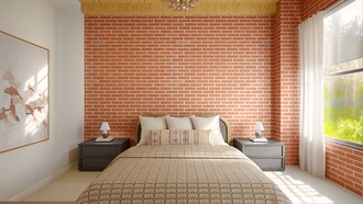 Transitional, Vintage, Midcentury Modern, Parisian Modern, Contemporary Luxe Bedroom by Havenly Interior Designer Zehra