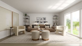 Contemporary, Inspired Modern, Organic Modern Living Room by Havenly Interior Designer Angelica