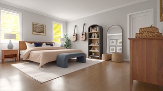 Organic Modern Bedroom by Havenly Interior Designer Nicole