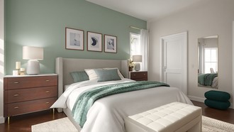Transitional, Organic Modern, Classic Coastal Bedroom by Havenly Interior Designer Shadnaz