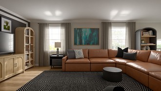 New Classic Living Room by Havenly Interior Designer Ariel