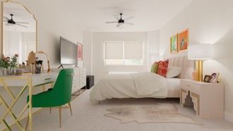 Glam Bedroom by Havenly Interior Designer Mariana