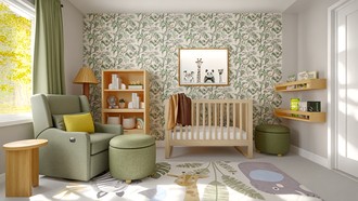 Eclectic, Bohemian Nursery by Havenly Interior Designer Angie
