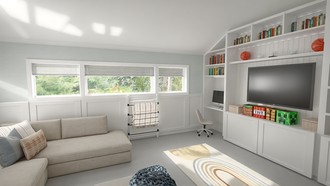 Traditional Charm Playroom by Havenly Interior Designer Ariel