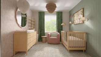 Classic, Eclectic, Parisian Modern, Modern Cottage Nursery by Havenly Interior Designer Gabriela
