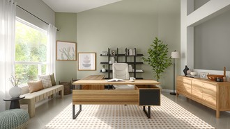 Modern, Farmhouse, Organic Modern Living Room by Havenly Interior Designer Shadnaz