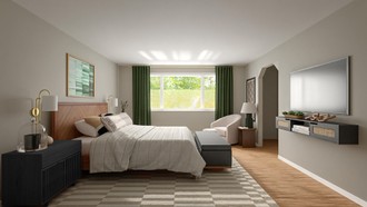 Transitional Bedroom by Havenly Interior Designer Leah
