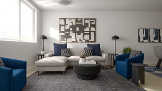Contemporary, Modern Living Room by Havenly Interior Designer Angie