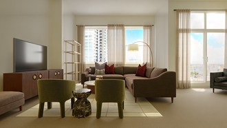  Living Room by Havenly Interior Designer Gema