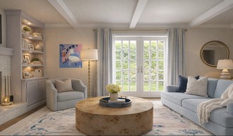 Classic Living Room by Havenly Interior Designer Angie