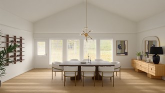 Midcentury Modern, Organic Modern Dining Room by Havenly Interior Designer Courtney