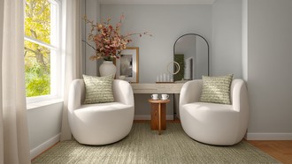 Modern, Warm Transitional Dining Room by Havenly Interior Designer Sophia