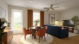 Organic Modern Living Room by Havenly Interior Designer Diogo