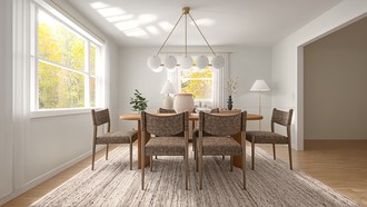 Contemporary, Classic Dining Room by Havenly Interior Designer Erika