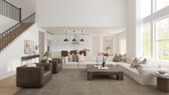 Organic Modern Living Room by Havenly Interior Designer Abbey