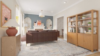 Classic, Traditional Living Room by Havenly Interior Designer Solongo