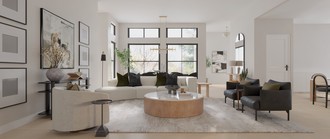 Contemporary, Modern, Classic Contemporary, Contemporary Luxe Living Room by Havenly Interior Designer Anny