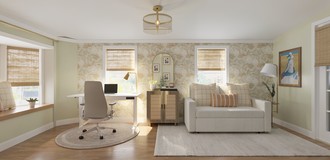 Modern Cottage Office by Havenly Interior Designer Blanca